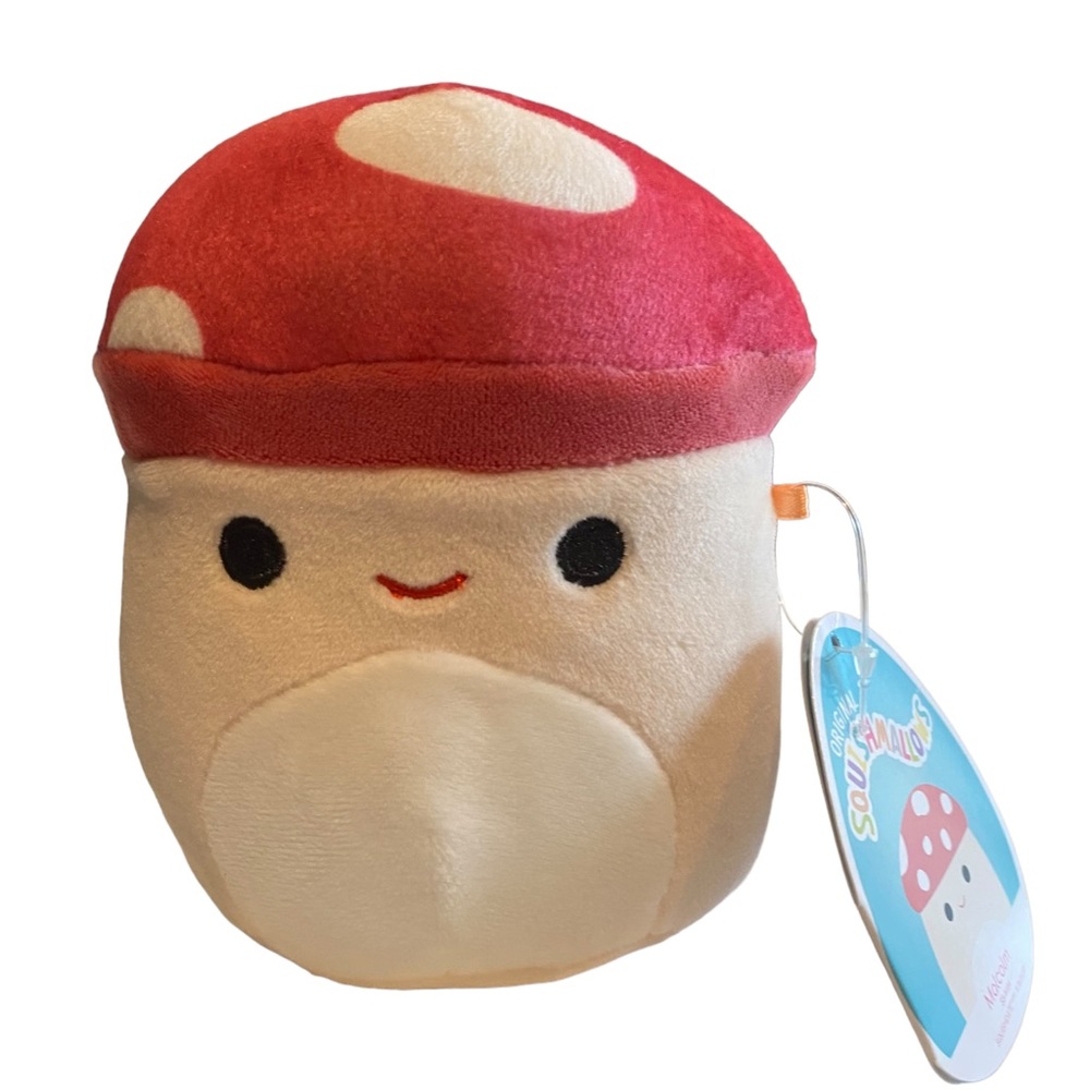 NWT Squishmallows 5” Malcolm the Mushroom